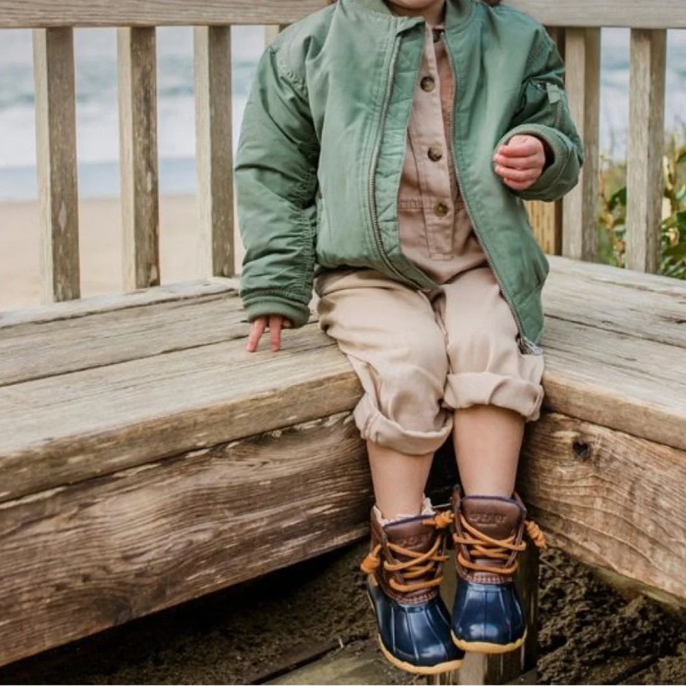 Sperry Kids Two-Tone Duck Boots